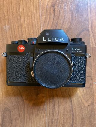 Vintage Leica R3 Mot.  Electronic Film Camera Body From Portugal