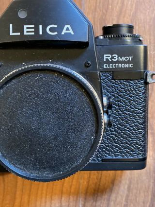 Vintage Leica R3 Mot.  Electronic Film Camera Body from Portugal 3