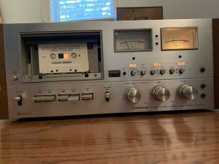 Vintage 1975 Pioneer Ct - F9191 Stereo Tape - Deck -