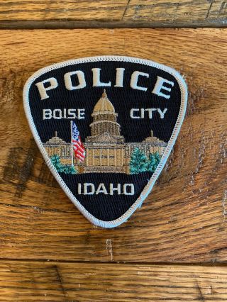Boise City Idaho Police Patch
