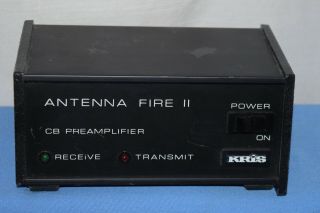 Vintage Kris 418 - 111 Base Antenna Fire Cb Radio Amplifier