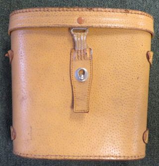 Vintage Tasco Leather Binocular Carrying Case No Straps