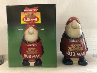 Budweiser Budman 30th Anniversary Stein,  Bud Man