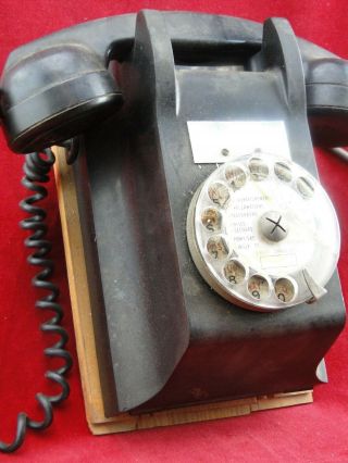Téléphone Ancien Bakélite Vintage Ericsson