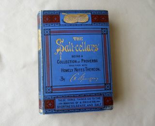 Antique Book - The Salt - Cellars By C.  H.  Spurgeon 1889