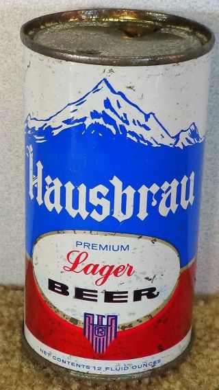 Old Grace Bros.  Maier Hausbrau Lager Flat Top Beer Can