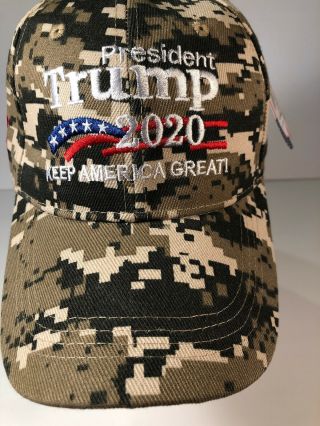 President Trump 2020 Keep America Great Hat/cap Wit Tags