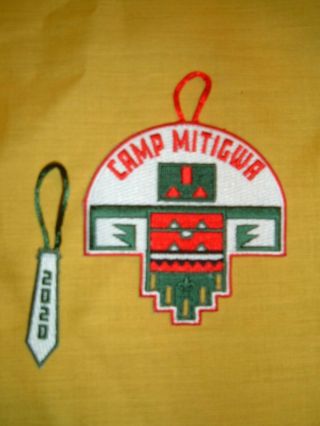 Camp Mitigwa Patch W/ 2020 Year Segment