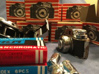 Vintage mini spy camera bundle of 10 cameras,  made in Hong Kong. 3