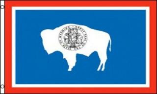3x5 Wyoming Flag State Banner Indoor Outdoor 3 x5 Ft 2