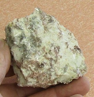 Mineral Specimen Of Lepidolite And Albite Ore From Gunnison Co. ,  Colorado