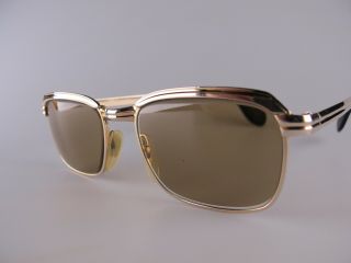 Vintage Metzler 1/10 12k Gold Filled Eyeglasses Size 50 - 18 Made In Germany Exc