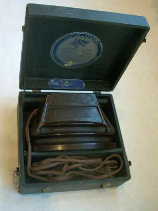 Vintage Renu Life Lite Ultra Violet Ray Quack Medical Device With Case Vg