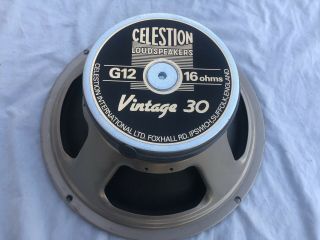 Celestion Vintage 30 16 Ohm 12” Guitar Speaker V30