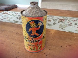 Vintage Esslinger’s Ale Quart Cone Top Beer Can