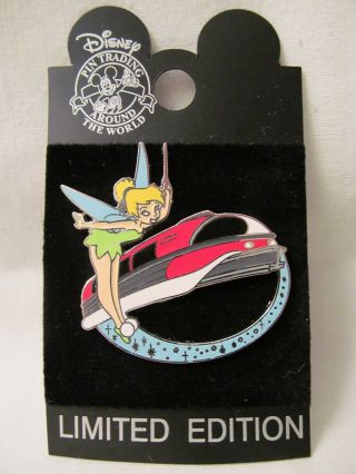 Wdw The Museum Of Pin - Tiquities Celebration 2009 Monorail Tinker Bell Pin 68528