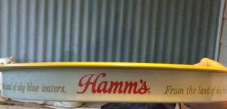 Hamm’s Beer Tray Vintage Land Of Sky Blue Waters Metal Tray Sign 3