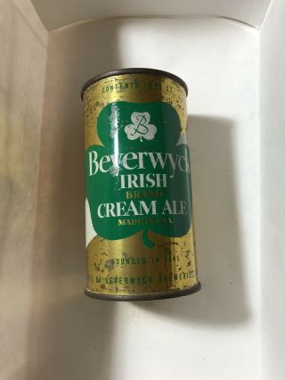 Beverwyck Cream Ale 12oz Flat Top Can Beverwyck Brewing Albany,  Ny Usbc 36 - 37
