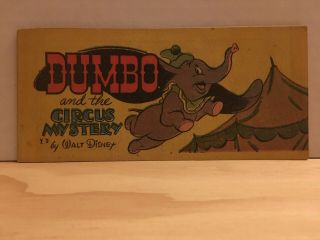 Dumbo And The Circus Mystery Comic (1947) - Disney,  Cheerios Premium