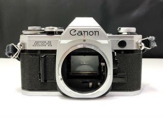 Canon Ae - 1 Camera Body Only Fully Vintage - Battery -