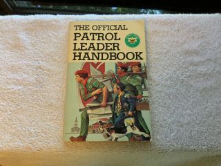 Vintage Bsa 1980 Boy Scout Patrol Leader Handbook
