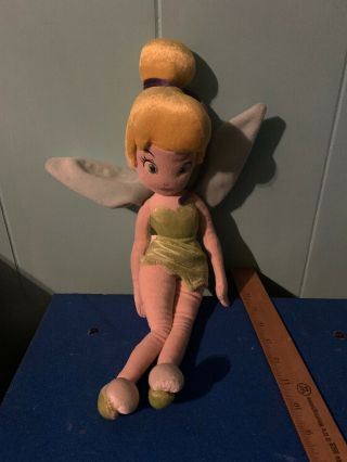 Disney Tinker Bell 16 " Plush Doll (disney Store,  Peter Pan)