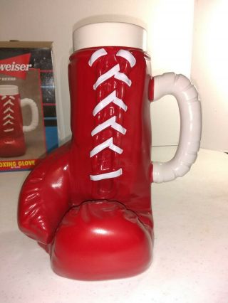 Anheuser - Busch Budweiser Boxing Glove Stein Nib Cs322