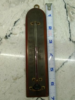 Old Vintage Thermometer,  Short and Mason,  Tycos Made in England. 2
