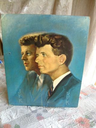 John F Kennedy - Robert F Kennedy Print - Alton Toby (10 In X 8 In)