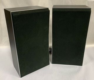 Vintage Pair Bang & Olufsen Beovox S2200 Stereo Speakers (a25)