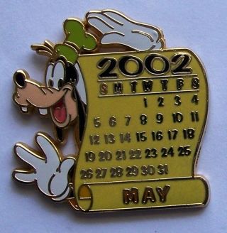 Disney Pin Goofy May Calendar 12 Months Of Magic