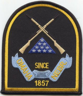 Omaha Nebraska Ne Honor Guard Police Patch