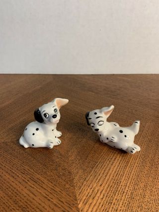 Vintage Disney 101 Dalmations Ceramic Puppy Dog Figurine Japan