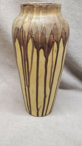 Vintage Peters & Reed,  Arts & Crafts Vase Shadow Ware