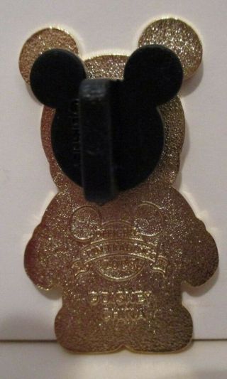 DISNEY VINYLMATION MICKEY MOUSE SHAPE MONORAIL RED TRAIN ATTRACTION PIN 2008 2