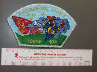 Boy Scout Oa Occoneechee Lodge 104 2004 Noac Csp 3233w