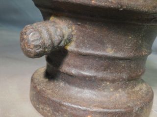 17th Century 1600s - 1700s Cast Iron Mortar No Pestle Apothecary Druggist Alchemy