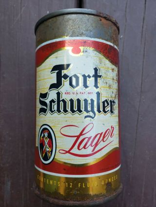 Fort Schuyler Beer Flat Top Beer Can,  Fort Schuyler,  Utica,  Ny