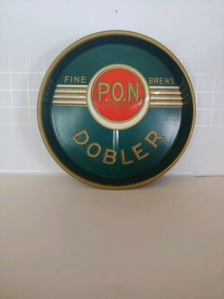 Dobler P.  O.  N.  Tip Tray Dobler Brewing Co.  Albany N.  Y.