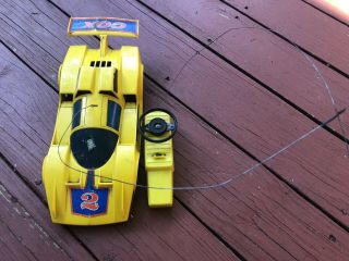 Vtg 1977 Cox Gas Powered Rc Race Car With Remote Control