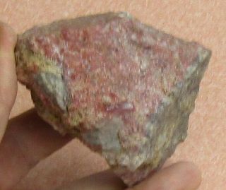 Large Mineral Specimen Of Cinnabar In Chalcedony From Humboldt Co. ,  Nevada