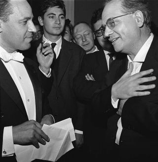 Pierre Boulez French Classical Music Composer & Conductor Old Photo 1962 7