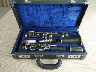 Vintage R Malerne Paris Standard Clarinet And Case