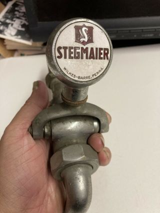 Vintage 1940 ' s Stegmaier’s Beer Ball Tap Knob Wilkes - Barre PA 3