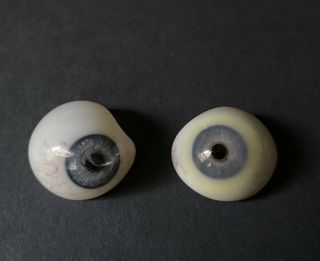 Prosthetic Glass Eyes - Set Of Two