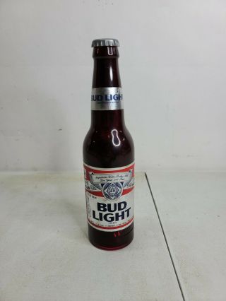 Vintage Budweiser Bud Light Beer Bottle Flashlight Torch