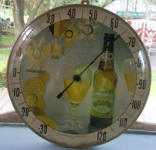 Vintage Thermometer Stegmaier Beer Wilkes - Barre Pa.  Circa 1940 