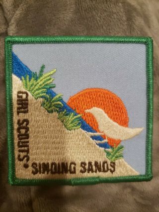 Girl Scout Council Patch Girl Scouts Of Singing Sands