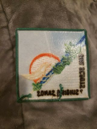 Girl Scout Council Patch GIRL SCOUTS OF SINGING SANDS 2