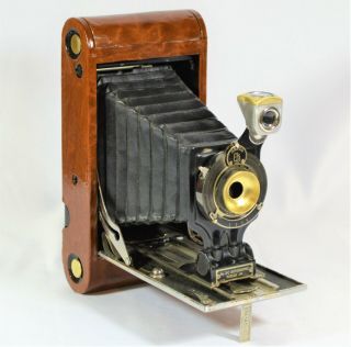 Folding Camera Kodak No 2 - C Autographic Jr Model A Vintage/antique Custom Sapele